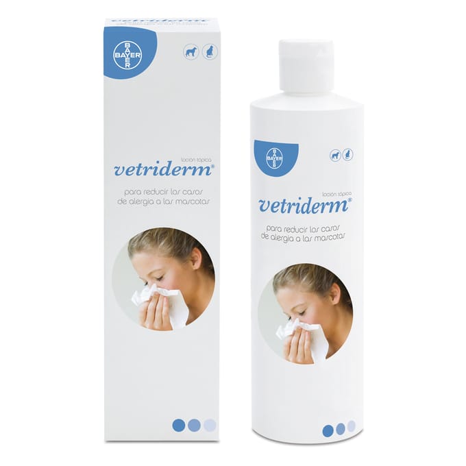 350 ml Vetriderm topische ion - voor katten