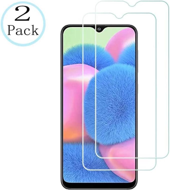 Screenprotector Glasplaatje Geschikt voor: Samsung Galaxy A50S Screen Protector [2-Pack] Tempered Glas