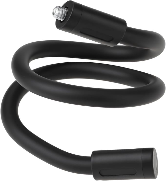 Flexibele Camera Beugel - Montage Arm - Veilige Camera Plaatsing - Universele 1/4 Inch Draad - 50 cm Lengte - Zwart