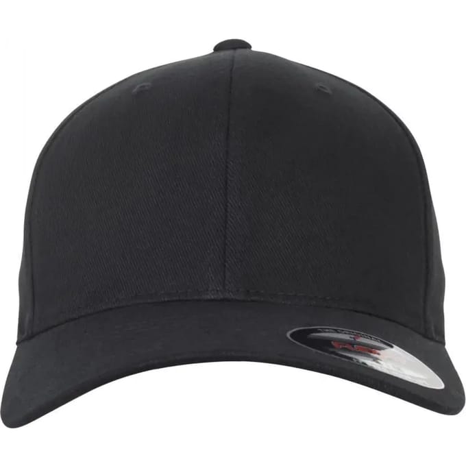 Urban Classics - Brushed Twill Flexfit pet - S/M - Zwart