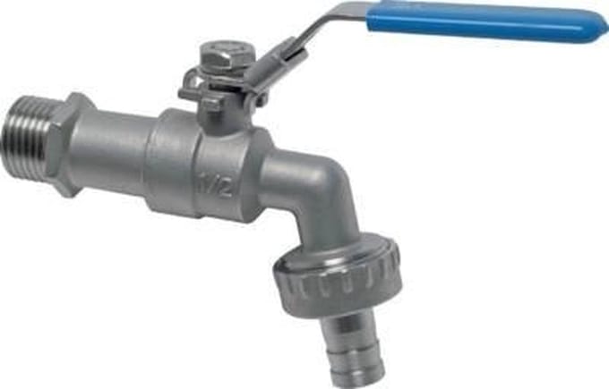 G 3/4 inch RVS 2-Way Wartelkraan Kogelkraan - BL2SH-MFA-034
