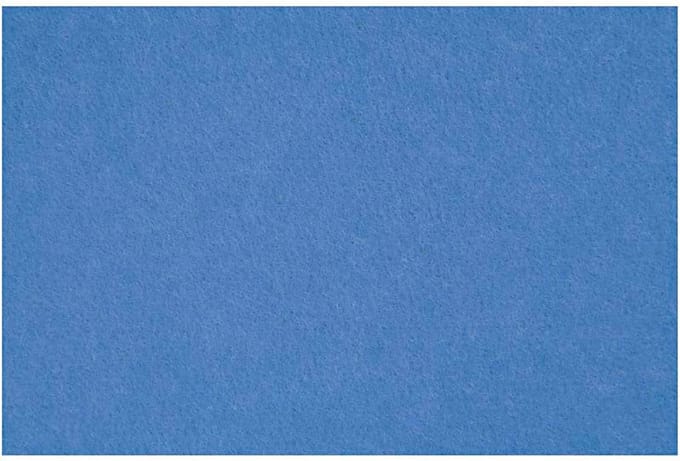 Hobbyvilt, vel 42x60 cm, dikte 3 mm, blauw, 1 vel | Hobby vilt