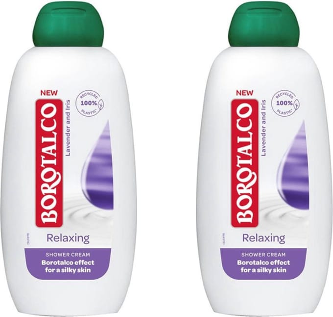 Borotalco Douchegel XXL  Lavendel - Duoverpakking 2 x 600 ml