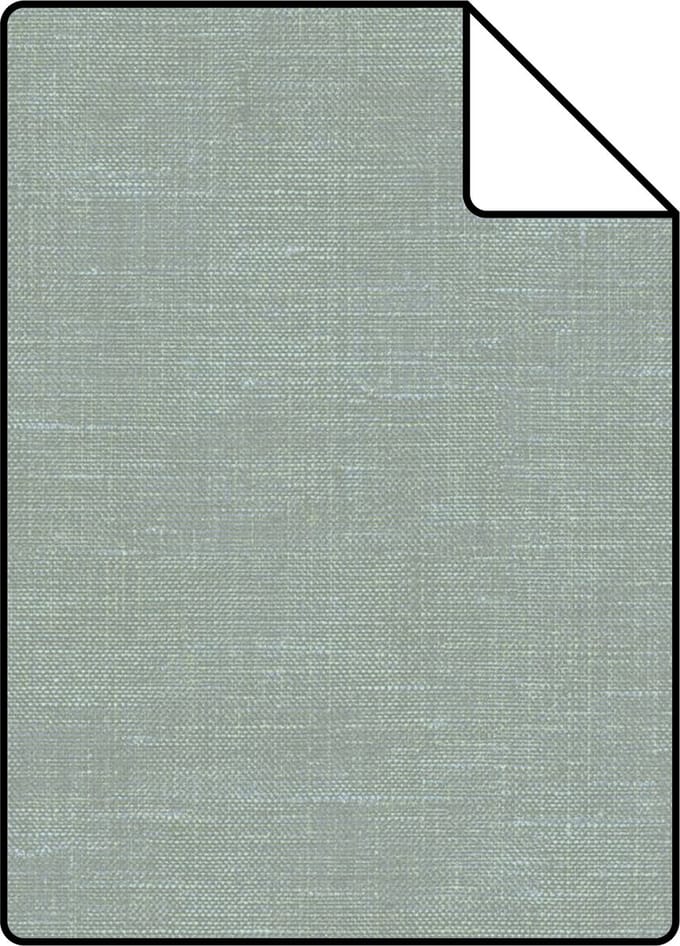 Proefstaal Origin Wallcoverings behang linnenstructuur celadon groen - 26,5 x 21 cm - 347633-S