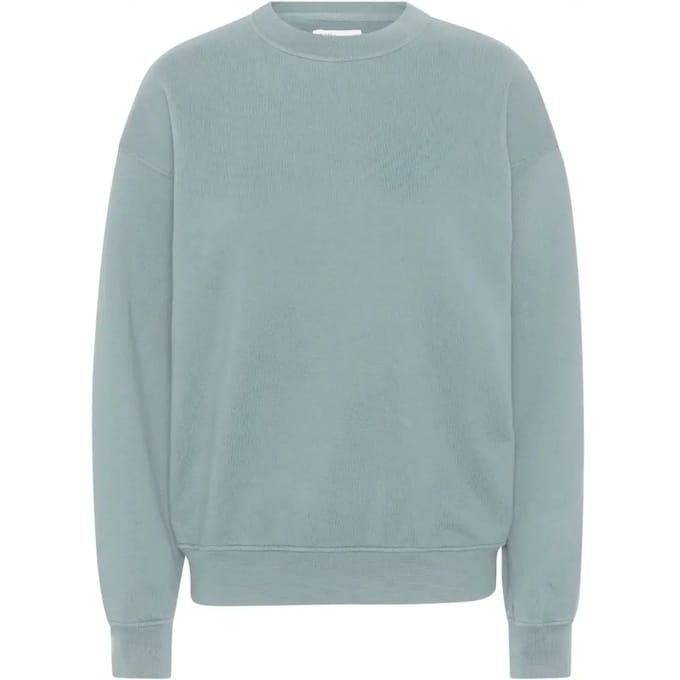 Sweatshirt ronde hals Colorful Standard Organic oversized steel blue