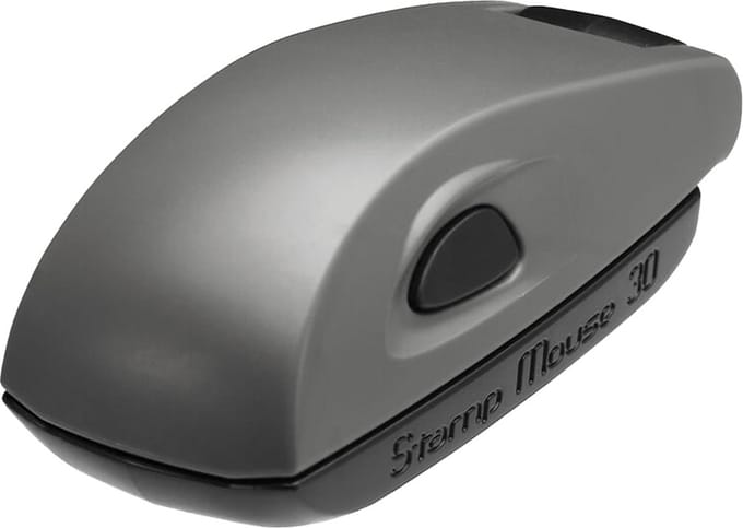 Stamp Mouse 30 Grijs - Stempels - Stempels volwassenen - Snelle Levering