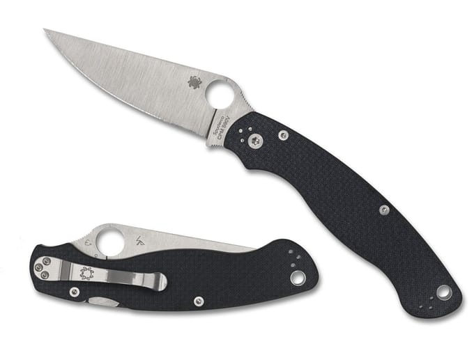 Spyderco military 2 carbon fiber cpm s90