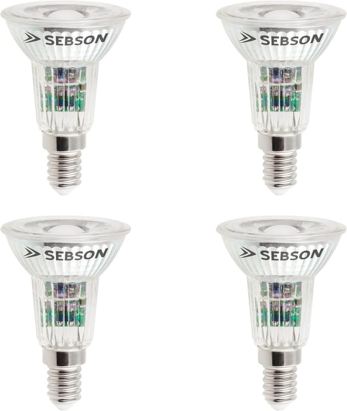 E14 LED Lamp 5W Warm Wit - Vervangt 50W - Set van 4
