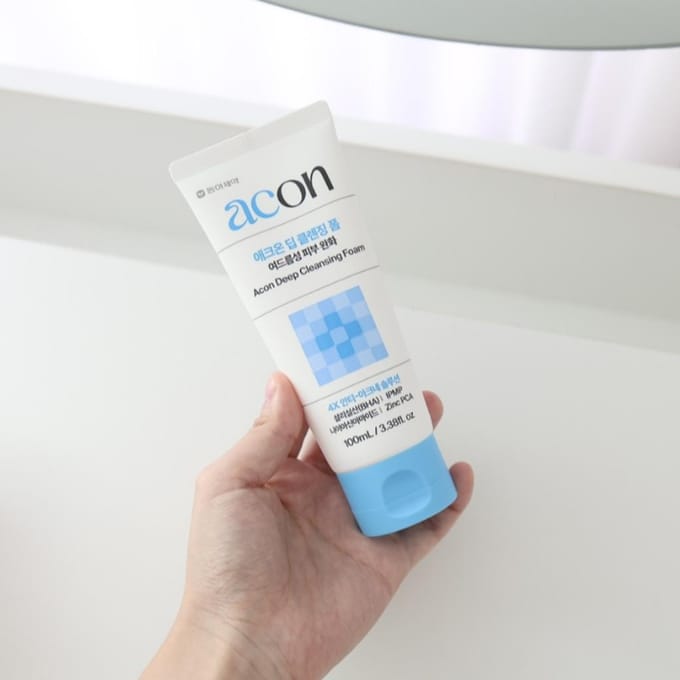[Dong-A Pharm] Acon Diep Reinigend Schuim 100ml white