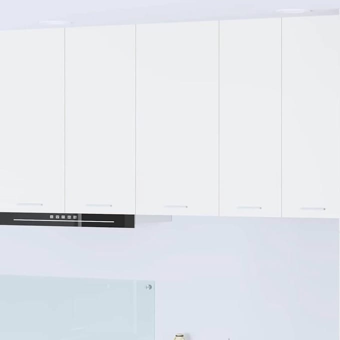 Hangkast met deur - Wandkast Keukenkast - Efficiënte Opbergruimte - Modern Strak Design - 40 x 31 x 80 cm