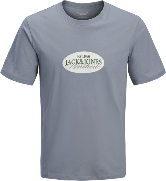 JACK&JONES PLUS - JORCATSKILLS FRONT TEE SS CN FST PLS - Heren - T-shirts