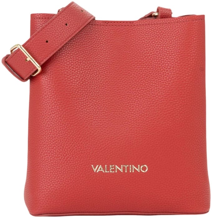 VALENTINO schoudertas handtas Brixton Bucket Bag Rubino donkerrood