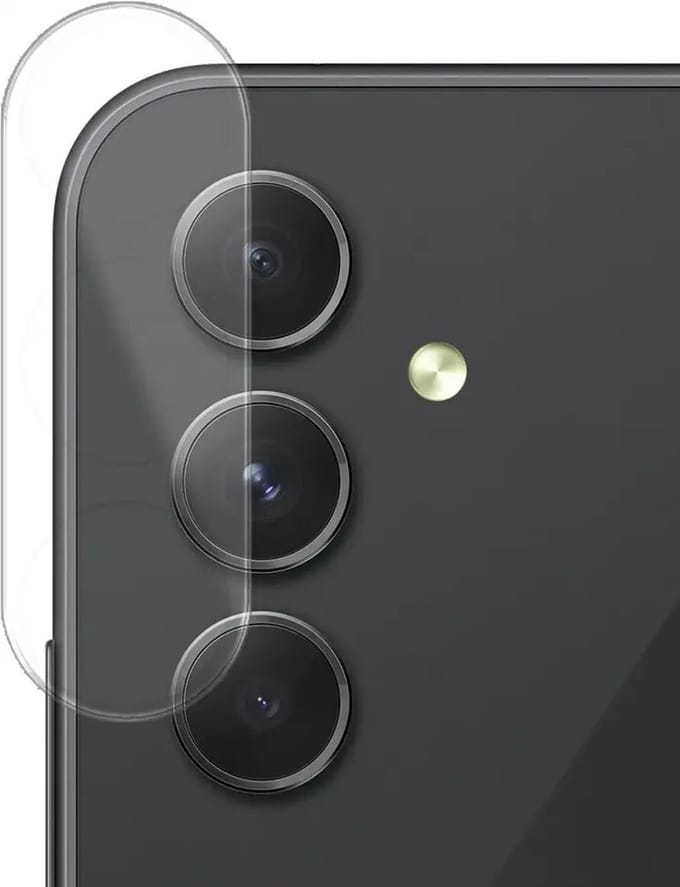 Rosso Camera Lens Protector Geschikt voor Samsung Galaxy S23 FE | Camera Bescherming | Case Friendly | Ultra Dun Glas | Transparant