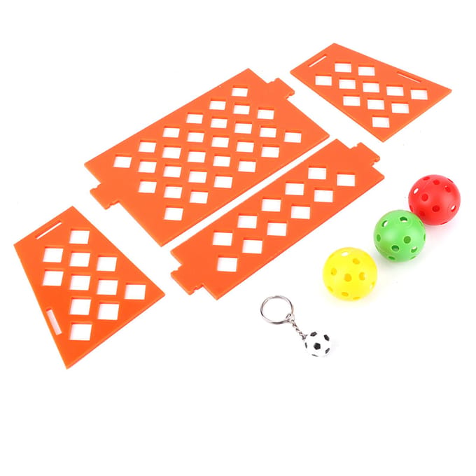 Perroquet de compagnie Mini Terrain de Football Oiseau Entraînement Bureau Éducatif Puzzle Intelligence