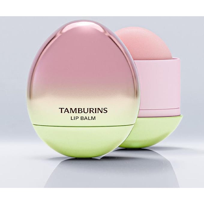 Tamburins Getinte Eieren Lipbalsem Rosewood Glow 5g pink