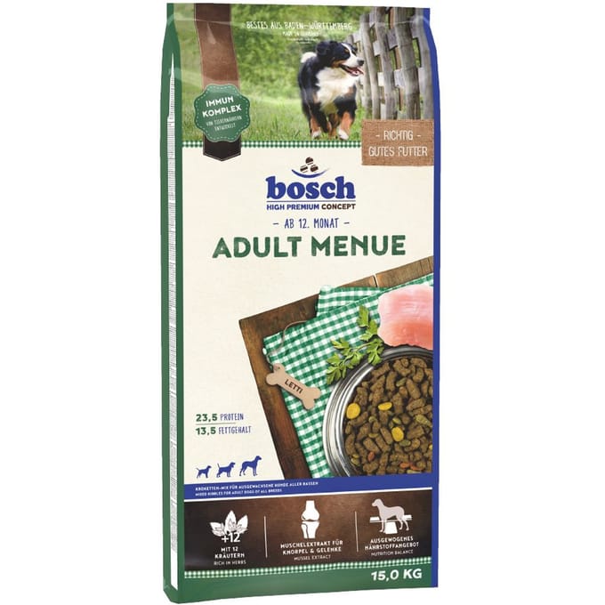 Dubbelpak: bosch  - Adult Menu (2 x 15 kg)