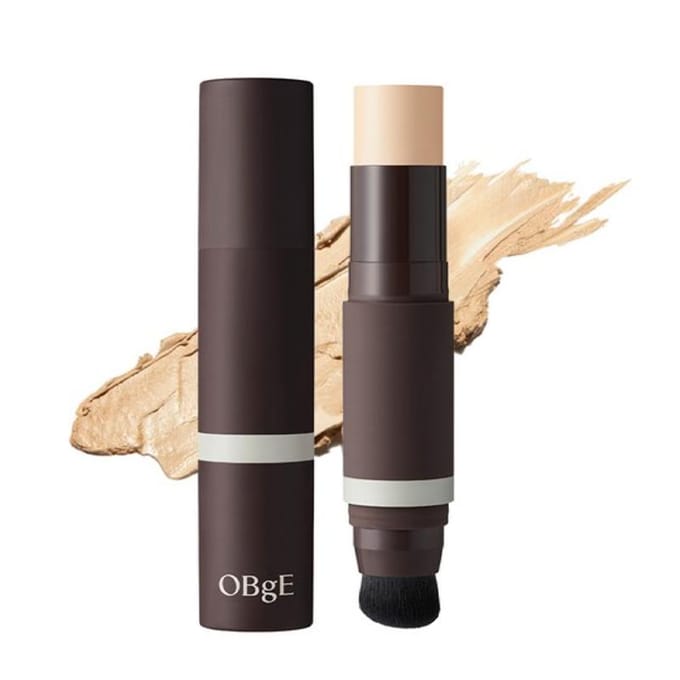 OBgE Fond de teint naturel pour hommes 13g No.2 Beige black