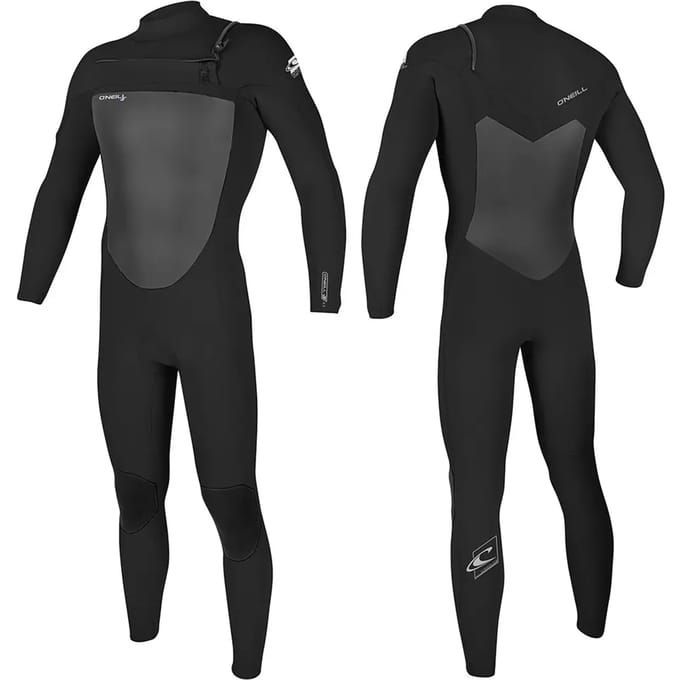 O'Neill Heren Epic 3/2mm Borst Ritssluiting Gbs Wetsuit - Bl