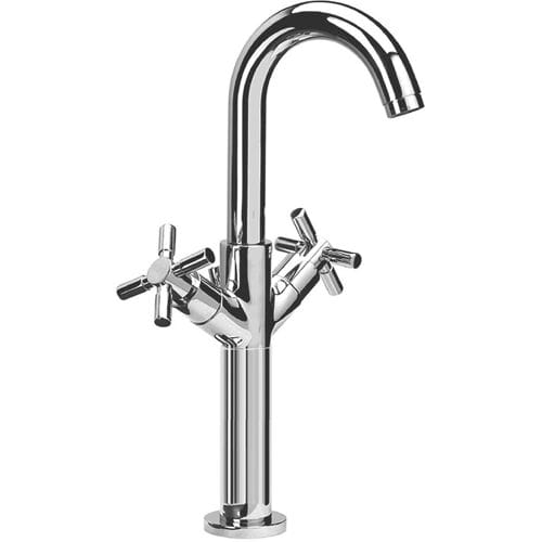 Herzbach STILO single-lever basin mixer L-Size with raised shaft 14.953200.2.01