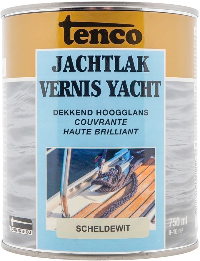 Tenco Bootlak - Hoogglans - Scheldewit - 750ml