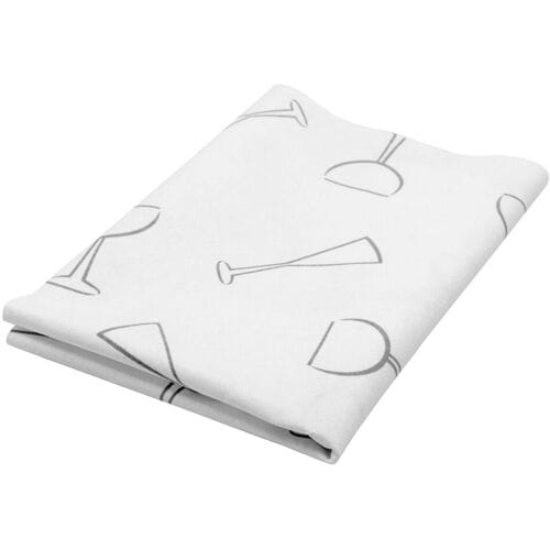 GGM Gastro (500 Stück) Microfaser Poliertuch Evo - 40x60 cm Wit