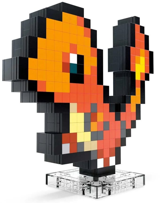 Bouwset voor kinderen Mattel Pokémon Mega Pixel Art