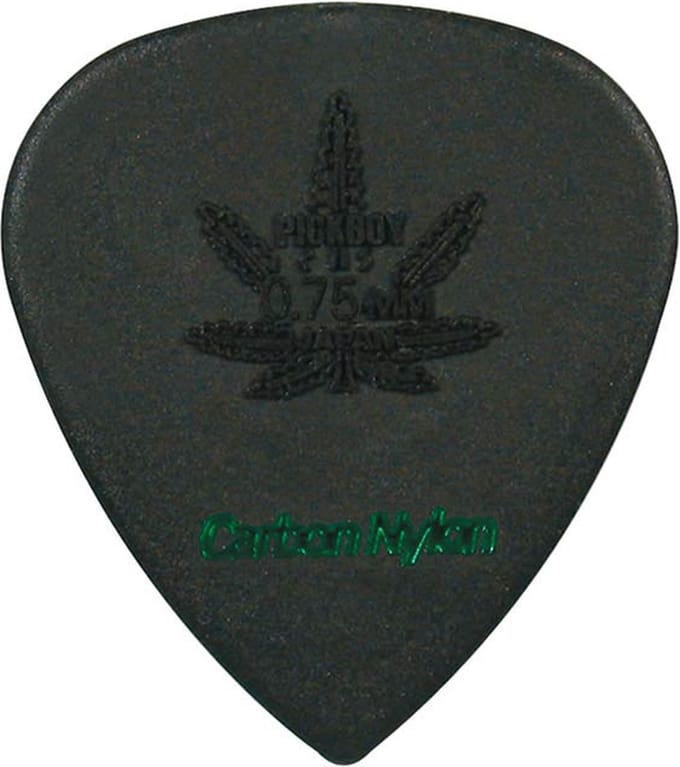 Pickboy - Modulous - Plectrum - Carbon Graphite - 0.75 mm - 12-pack