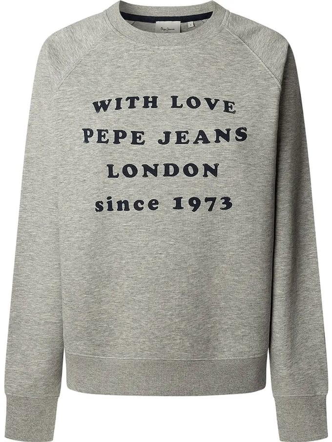 Pepe Jeans Bel Sweatshirt Grijs M Vrouw