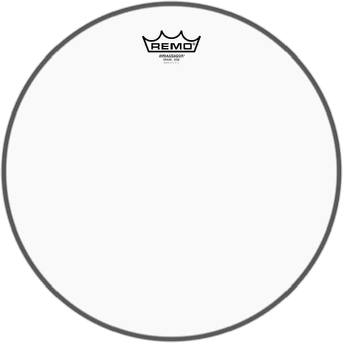 Remo SA-0314-00 Ambassador Drum-Head 14" (Clear/No Collar) - Snare-slagvel