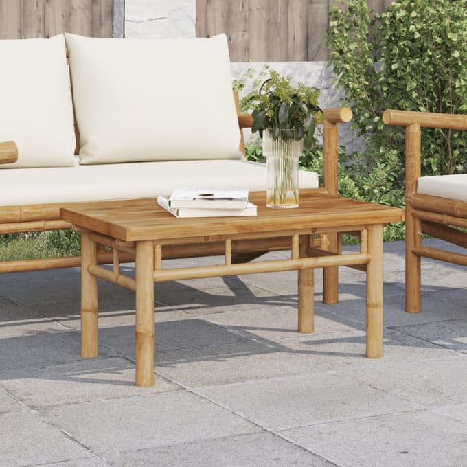 vidaXL - Salontafel - 70x40x35 - cm - bamboe