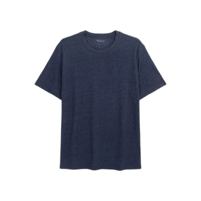 Linnen T-shirt KnowledgeCotton Apparel