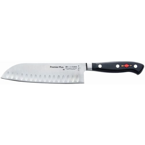 F. DICK Premier Plus - Santokumes - met kuiltjes - Lemmet: 180mm