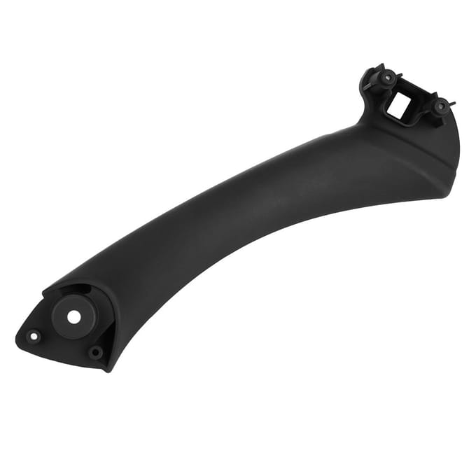Poignée Intérieure de Voiture Garniture de Traction de Panneau de Porte Intérieur Côté Droit pour BMW Série 3 2004 2012 Black noir