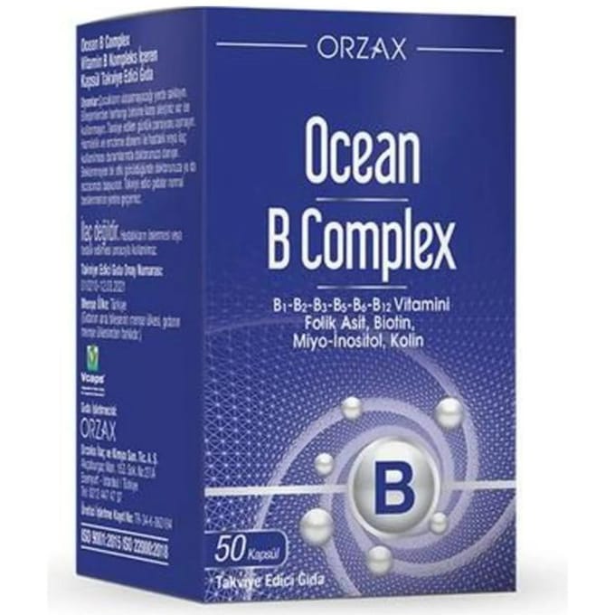 Ocean B Complex 50 Capsules