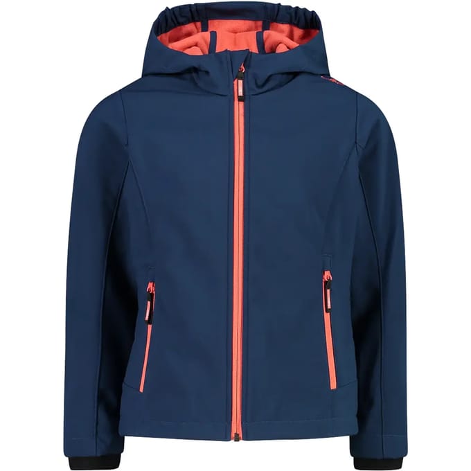 Meisjes windjack met vaste capuchon CMP