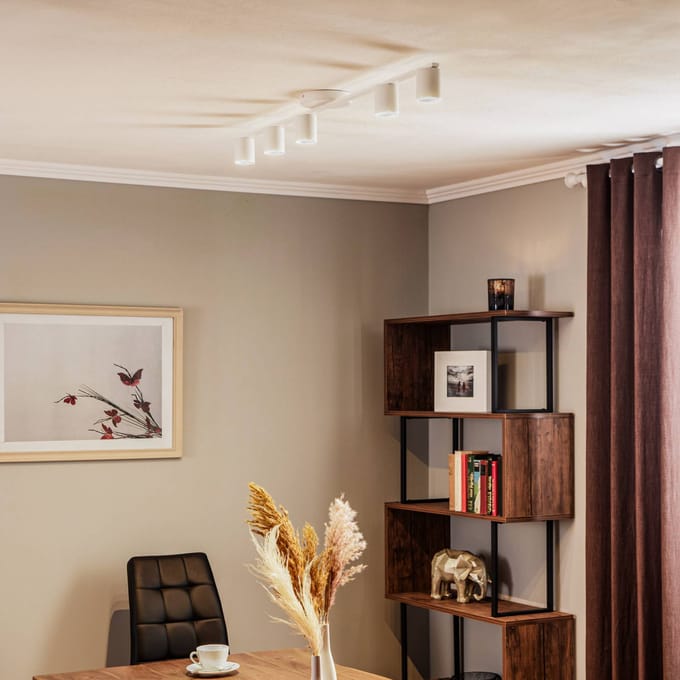 SIGMA Plafondspot Sky, 5-lamps, wit