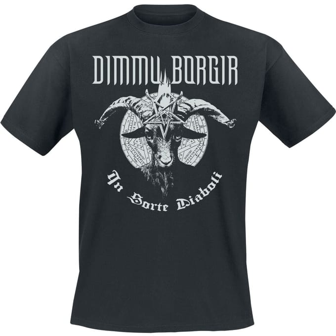Dimmu Borgir T-shirt - In sorte diaboli - S tot XL - voor Mannen - zwart