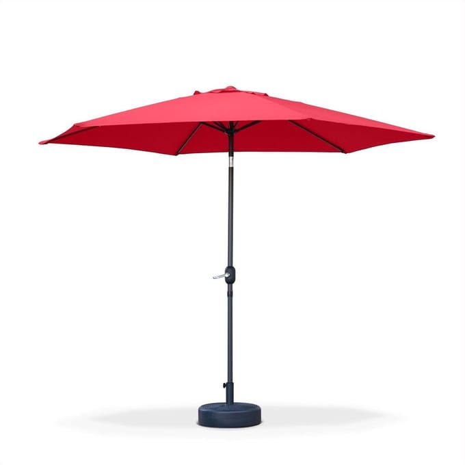 sweeek - Ronde parasol 3m met centrale kantelbare mast - touquet
