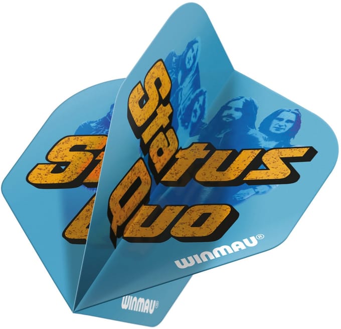 Winmau Rock Legends Status Quo - Blue - Dart Flights