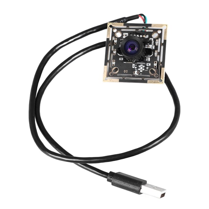 USB Cameramodule Drivervrij 0.3MP Zwart-wit Globale Shutter Hoge Snelheid 120FPS OV7251 Chip black