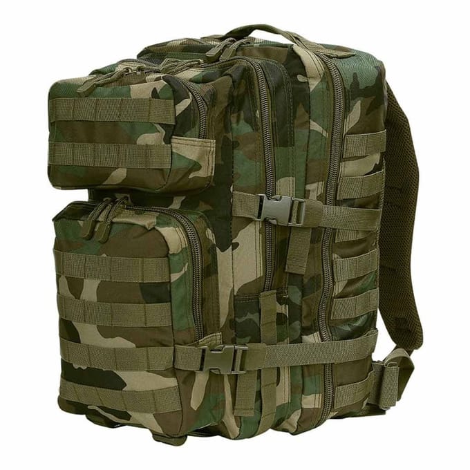 101inc Rugzak Mountain - 45L - Woodland Camouflage