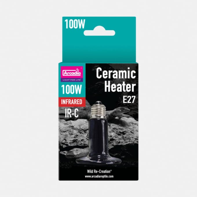 Arcadia Keramische Warmtelamp - Verwarming - 100 Watt