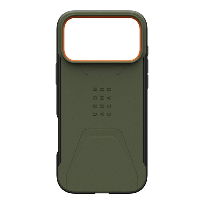 UAG Civilian Backcover MagSafe voor de Apple iPhone 17 Pro Max - Olive Orange