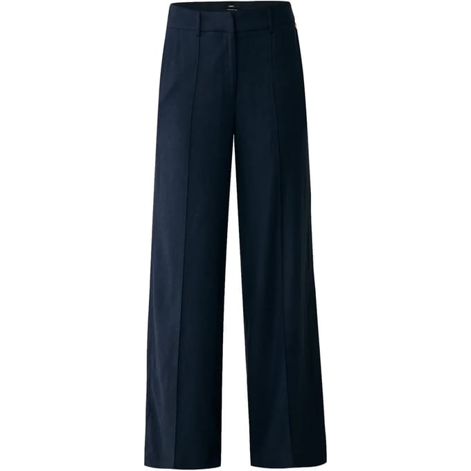 wijde linnen broek voor dames Mexx