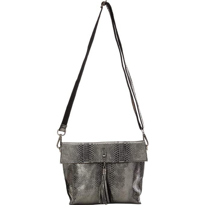Faina Schoudertassen Dames grijs/zwart