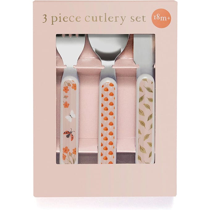 Petit Monkey bestekset animal cradle pink