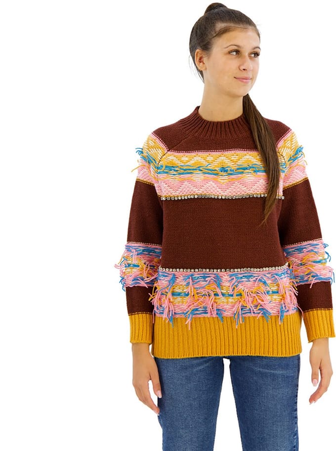 Replay Dk1454.000.g23272 Trui Rood S Vrouw