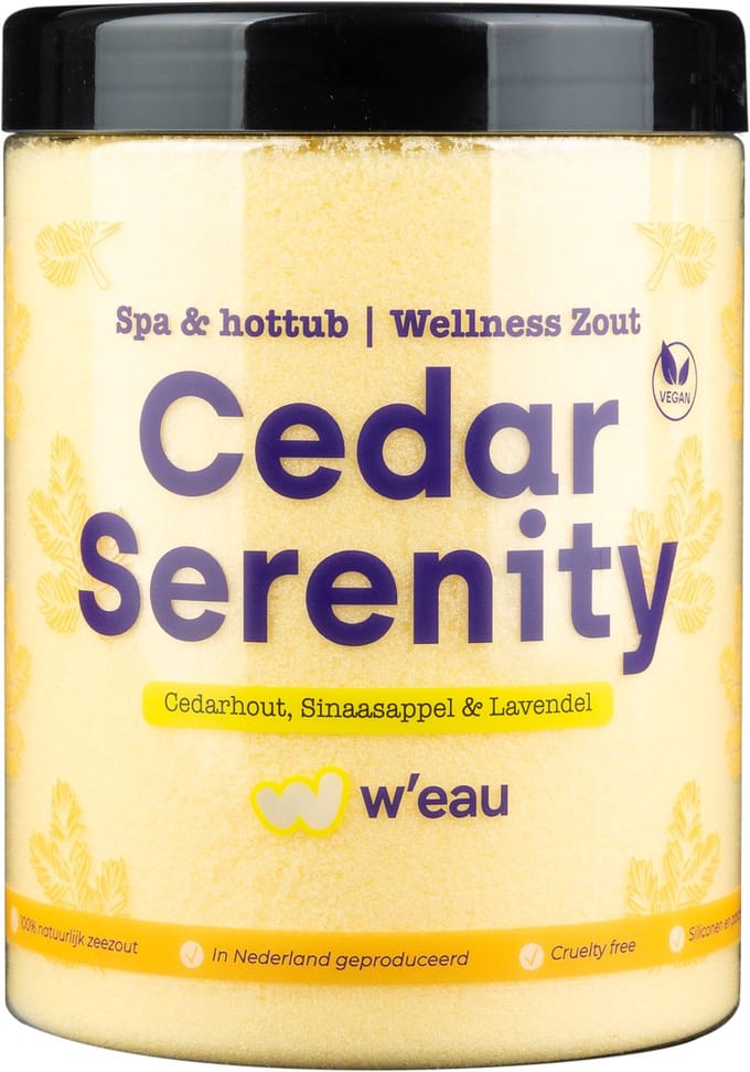 W'eau badzout - Cedar Serenity - 1250 gram