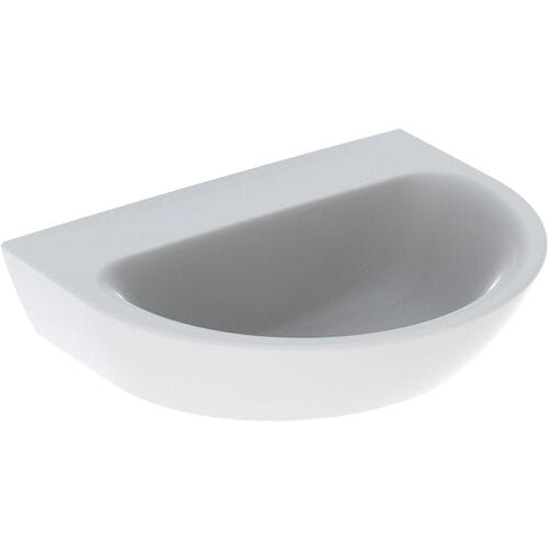 Geberit Renova hand wash basin 50 x 40 cm without tap hole without overflow 500.577.01.1