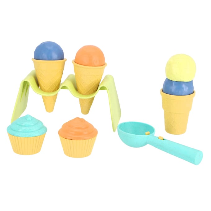 Jipy bioplastic speelgoed ijsset 13 delig duurzaam voor kinderen.